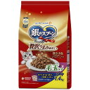 ユニチャーム 銀のスプーン 贅沢うまみ仕立て 毛玉ケア まぐろ・かつお・煮干し・白身魚・しらす入り 1.4kg
