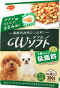 日本ペット　ビタワン君のWソフト　1歳からの低脂肪　チキン味　やわらかささみ添え　200g