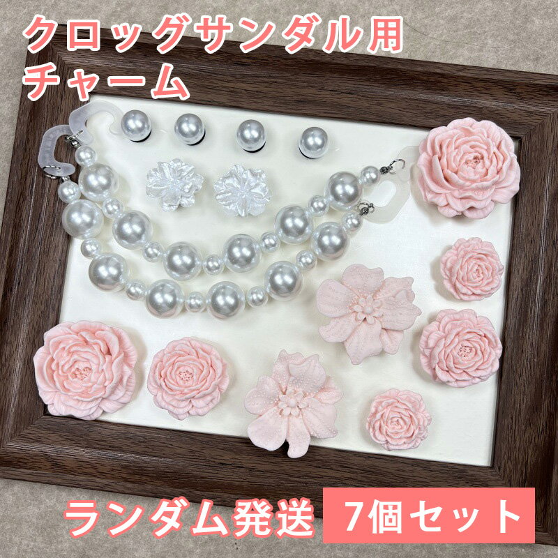 シューズチャーム クロッグサンダル用アクセサリー サンダル用装飾 靴飾り シューズアクセサリー DIY シューズデコ 靴用チャーム 靴用アクセサリー レディース キッズ 大人用 サンダル装飾 パールデザイン キラキラ 可愛い おしゃれ シューズデコパーツ