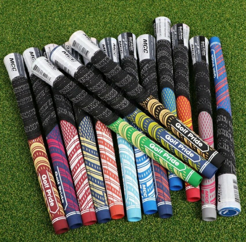 【最大500円OFFクーポン 数量限定】 ゴルフグリップ ゴルフ 5本セット ラバー 60 滑り止め グリップ スタンダード ミッドサイズ MCC 互換 5本 交換