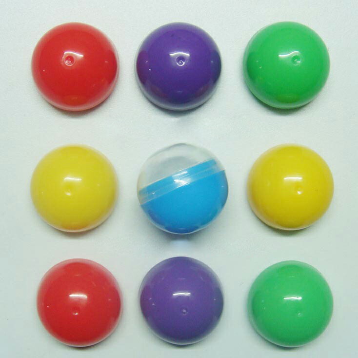 32mm空カプセル カプセルのみの取り扱いです（ガチャマシンは含まれません）