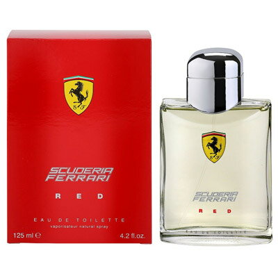 【お買い物マラソン!!期間中ポイント2倍!!】フェラーリ レッド EDT SP 125ml