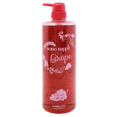 サニープレイス ナノサプリ クレンジング シャンプー グレープ 1000ml