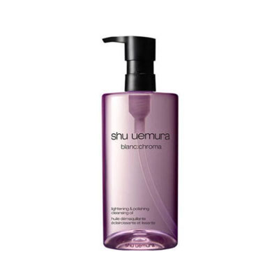 シュウウエムラ ブランクロマ ライト&ポリッシュ クレンジング オイル 450ml