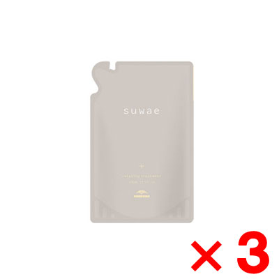 ミルボン suwae スワエ リラクシング トリートメント+ 400ml レフィル【3個セット】