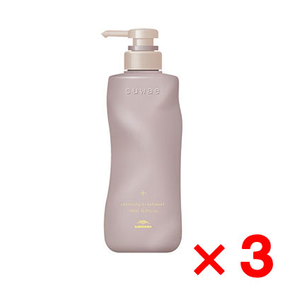 ミルボン suwae スワエ リラクシング トリートメント+ 500ml【3個セット】