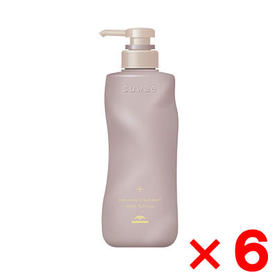 ミルボン suwae スワエ リラクシング トリートメント+ 500ml【6個セット】