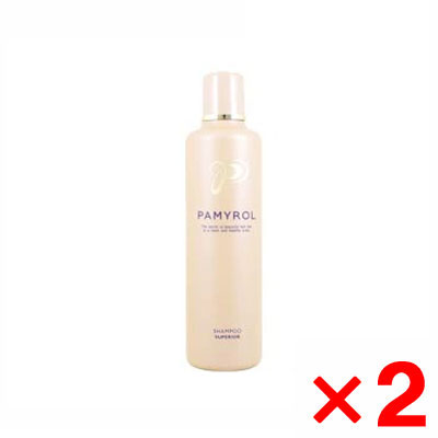 Rakuten - 【お買い物マラソン!!期間中ポイント2倍!!】パミロール シャンプー スーペリア 500ml【2個セット】
