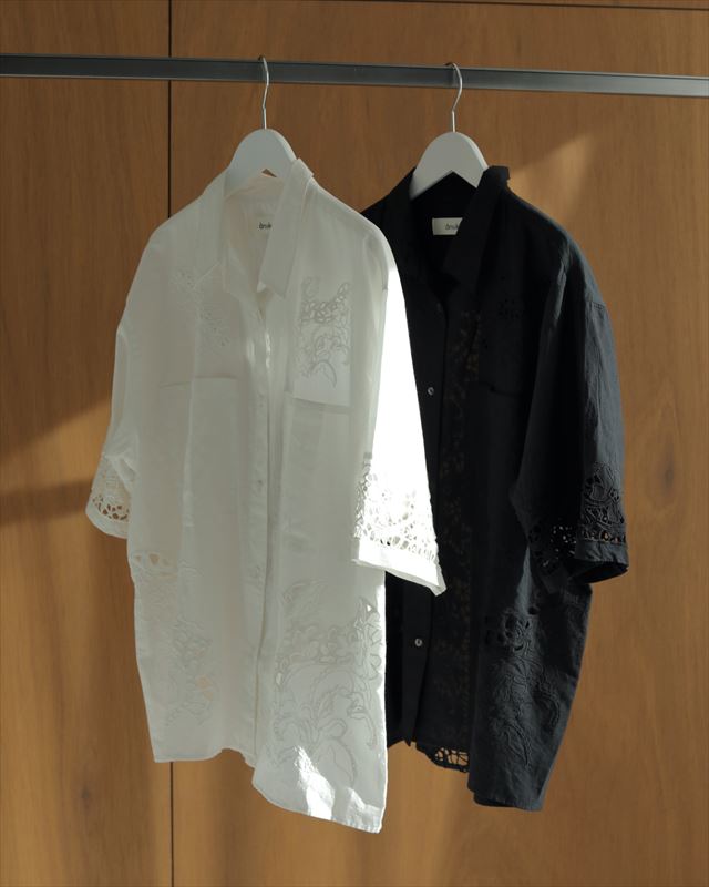 anuke アンヌーク トップス '62410402 Cutwork Lace Shirts anuke 通販 '2024/9下旬入荷予定のサムネイル
