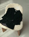 *予約販売 anuke アンヌーク 2025 Fall/Winter Velour Gather Blouse 62520421 トップス 2025 Fall/Winter 9月入荷予定