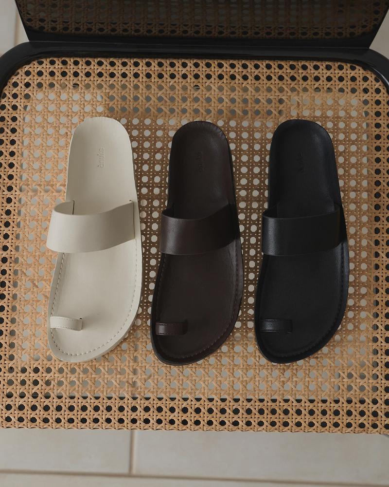 ＊先行予約商品 anukeアンヌーク 2026 Spring/Summer Ecoleather Belt Sandals 62611006 小物 2026年春夏 4月入荷予定