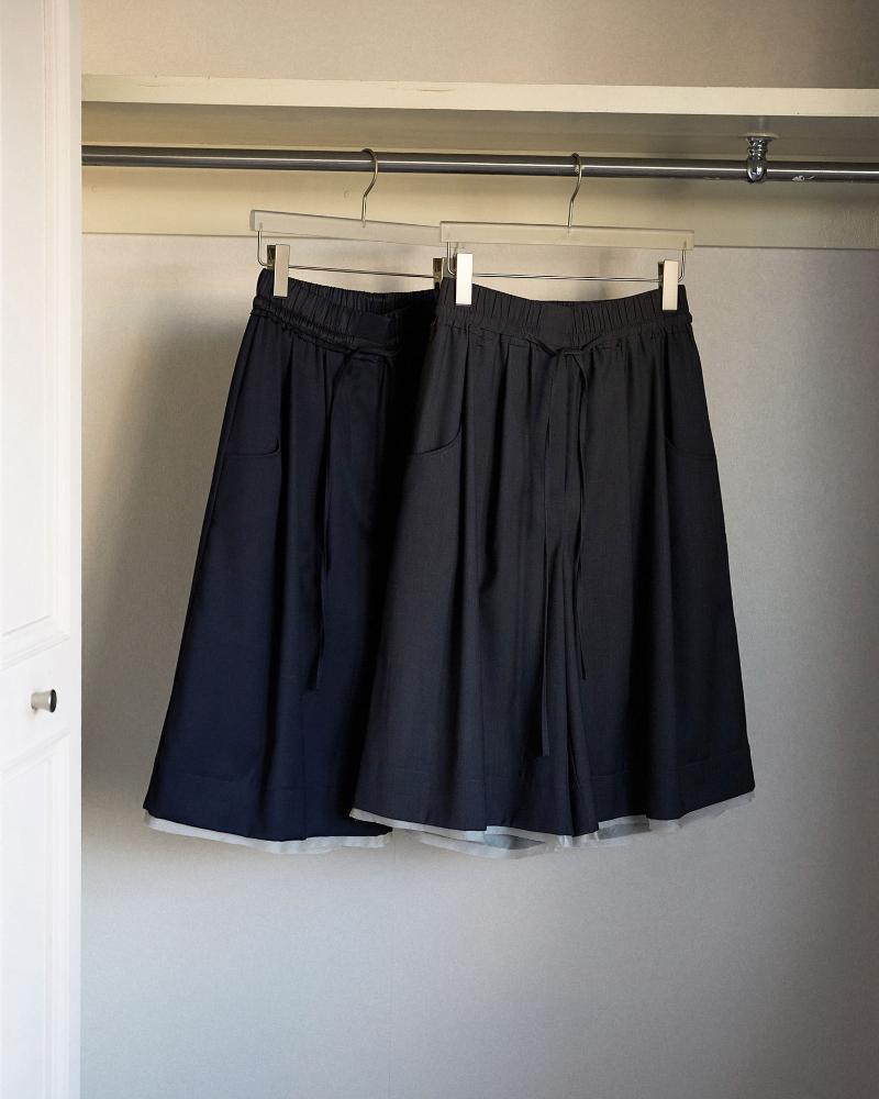 Rakuten - *予約販売 anukeアンヌーク 2026 Pre Fall Hightwist Half Pants 62620715 ボトムス 2026秋冬 2026年8月入荷予定