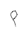 *即日出荷OK 土日も対応可能 2025 heyep ヘイップ 'Silver Parts Hair Tie ' hp05825 ヘアアクセ 2025 新作