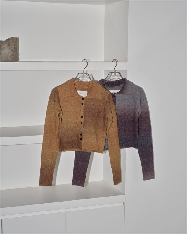 ＊即出荷OK 土日対応可能TODAYFUL トゥデイフル LIFE's ライフズ トップス 12420505 Gradation Knit Shirts LIFE'S 通販のサムネイル