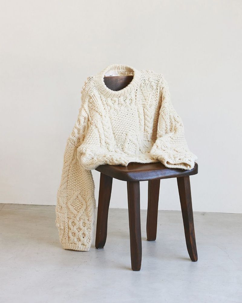 【即出荷OK】TODAYFUL トゥデイフル LIFE's ライフズ Pattern Hand Knit 12320526 ケーブルニット 手編みニット カジュアル 吉田怜香ディレクションブランド LIFE'S 通販　todayfulニットのサムネイル
