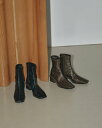 oOK!! TODAYFUL gDfCt LIFE's CtY Stretch Leather Boots 12321019 gc十fBNVuh LIFE'S ʔ 2023 Pre Fall