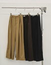 *先行予約商品 TODAYFUL トゥデイフル LIFE's ライフズ Lightweight Tuck Trousers 12520704 ボトムス 2025 Pre Fall 新作 7月下旬入荷予定
