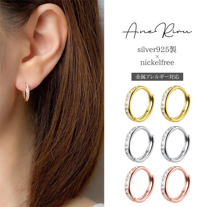楽天市場】フープピアス 18k(種類(宝石)ジルコン 楽天市場】フープピアス 18k(種類(宝石)ジルコン