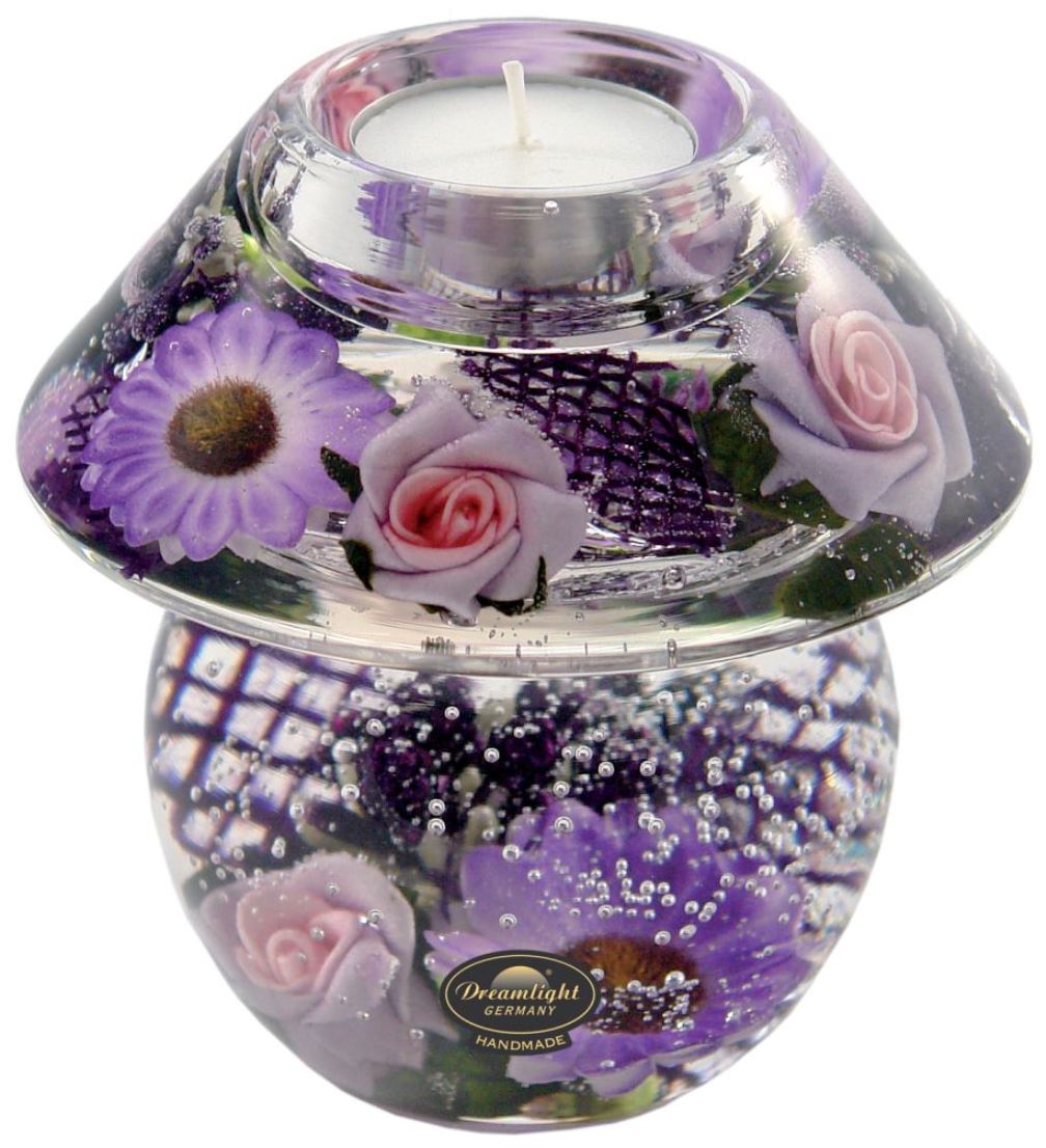 【Dreamlight/ドリームライト】＜ファッションフラワー＞シリーズノーブレス型キャンドルホルダー 　　..