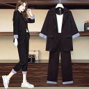 セットアップ 3点セット 上下セット テーラード ジャケット スーツ キャミソール パンツ レディース 長袖 ストライプ 春 夏 秋 お洒落 お得 送料無料 個...