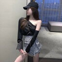 セットアップ 上下セット トップス カットソー ショートパンツ レディース 送料無料 個性的 オフショルダー ショート丈 無地 ギンガムチェック 柄 普段使い 着回し タイト セクシー 肌見せ シンプル カジュアル 春 秋 大人可愛い お洒落