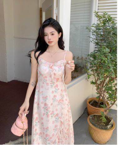 ワンピース レディース キャミソールワンピース ワンピドレス キャミワンピ ミモレ丈 フレア Aライン 巻スカート風 フリル 大人可愛い きれいめ シンプル 大人 上品 おしゃれ お洒落 エレガント フェミニン 大人女子 こなれ感 抜け感 存在感 爽やか 清楚 清純 L XL 2XL 3XL