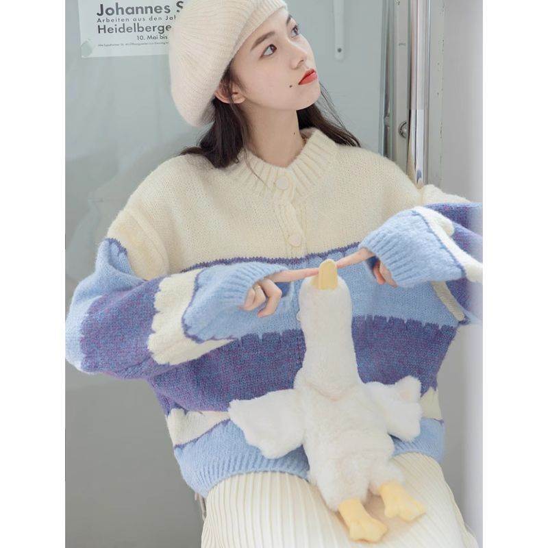 アウタートップスレディースニットカ...