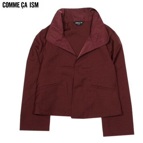 ●SALE85%OFF【キッズ商品】【COMME CA ISM】コムサイズム ツイルスタンドカラージャケット ワイン『18/5/2』080518　20.03sage【ネコポスで送料無料】