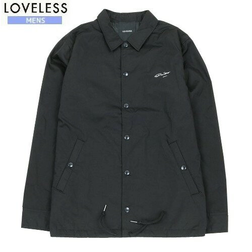 SALE57 OFF【LOVELESS】ラブレス LOVELESS x 森山大道 コラボ バックプリント コーチジャケット 黒『22/6/5』300622 23.10sage