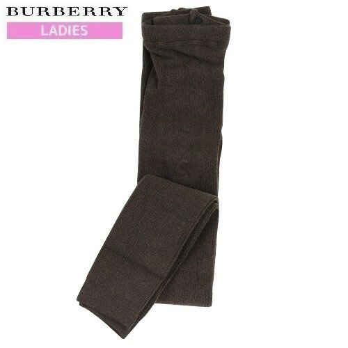 【BURBERRY】バーバリー 日本製 カシミヤ混バルキーリブフットレス(レギンス) 茶『16/1/5』270116【ネコポスで送料無料】 23.10sage