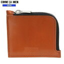 SALE50%OFF COMME CA MEN コムサメン 日本製 本革 ブライドルレザー 小銭入れ コインケース 茶 22/8/3 180822【ネコポスで送...