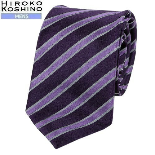 SALE44%OFF【HIROKO KOSHINO HOMME】ヒロココシノオム シックシンストライプ シルクネクタイ 就活 ギフト プレゼント ブランド おしゃれ 紫『20/9/3』1609205【ネコポスで送料無料】 SALE44%OFF【HIROKO KOSHINO HOMME】ヒロココシノオム シックシンストライプ シルクネクタイ 就活 ギフト プレゼント ブランド おしゃれ 紫『20/9/3』1609205【ネコポスで送料無料】