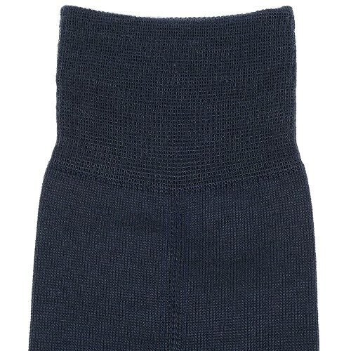 新古品 希少品 BURBERRY バーバリー 日本製 ホースマーク刺繍 ウール混ビジネスソックス(靴下) 紺『18 3 3』12 anew-10000760 anew サンプル画像3