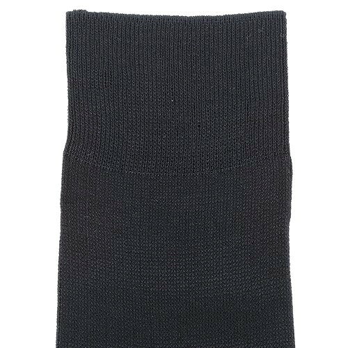 新古品 希少品 BURBERRY バーバリー 日本製 ホースマーク刺繍 リブ編みビジネスソックス(靴下) 黒『18 3 3』13 anew-10000800 anew サンプル画像3