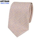 ■SALE70%OFF【ARTISAN】アルチザン 日本製 織柄 シルクネクタイ 就活 ギフト プレゼント ブランド おしゃれ ピンク『15/6/4』240615【..