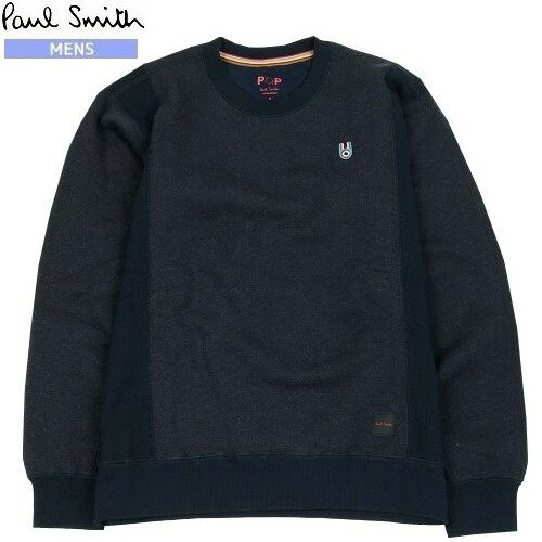 ポールスミス ルームウェア メンズ 【新古品】ポールスミス トレーナー Paul Smith 33%OFF ブランド メンズ ギフト プレゼント POP BUNNY スウェット 裏起毛 ルームウェア チャコール 23/6/5 290623