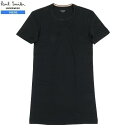 【Paul Smith】ポールスミス 日本製 ピマフライス クルーネック 半袖 アンダーTシャツ(インナー) 黒『22/4/5』280422【ネコポスで送料無料】