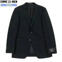 ●SALE 84 OFF●【COMME CA MEN】コムサメン 「CERRUTI社生地」トロストレッチ 2B テーラードジャケット 黒『19/11/2』071119 23.10sage