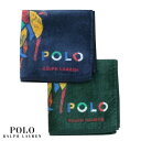 ラルフローレン タオルハンカチ レディース POLO RALPH LAUREN ポロ・ラルフローレン カラービッグポニー タオルハンカチ 2枚セット 紺×緑 22/12/3 151222【ネコポスで送料無料】