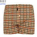 DAKS トランクスパンツ ダックス 21%OFF メンズ ブランド ギフト プレゼント 日本製 チェック ニット KNIT TRUNKS ベージュ 23/7/2 130723【ネコポスで送料無料】(4)