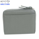 SALE63%OFF【gotairiku】五大陸 本革 ラウンドファスナー キーケース×カードケース グレー『21/7/4』210721 23.10sage