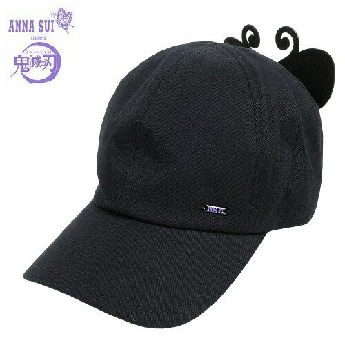 【ANNA SUI】アナスイ 「ANNA SUI meets 鬼滅の刃」「UV加工」胡蝶姉妹モデル キャップ ピンク『21/7/4』210721【ネコポスで送料無料】のサムネイル