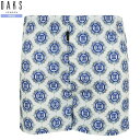 SALE15%OFF DAKS ダックス 日本製 エンブレム プリント トランクス パンツ TRUNKS 白 23/3/3 160323【ネコポスで送料無料】