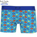 ポールスミス ボクサーパンツ Paul Smith メンズ ブランド ギフト プレゼント POP モンスター プリント ローライズ LOWRISE BOXER サックス 23/8/1 030823