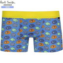 ポールスミス ボクサーパンツ Paul Smith メンズ ブランド ギフト プレゼント POP モンスター プリント ローライズ LOWRISE BOXER 青 23/8/1 030823【ネコポスで送料無料】