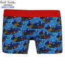 ポールスミス ボクサーパンツ Paul Smith メンズ ブランド ギフト プレゼント POP 珊瑚 プリント ローライズ LOWRISE BOXER 青 23/8/1 ..