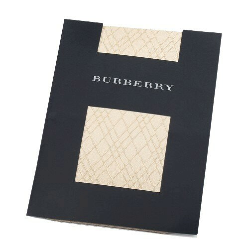 【BURBERRY】バーバリー 日本製 バイアスチェック パンティストッキング(パンスト) ベージュティント『16/2/1』030216【ネコポスで送料無料】 23.10sage