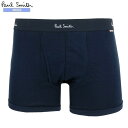 ポールスミス ボクサーパンツ Paul Smith メンズ ブランド ギフト プレゼント ベーシック コットン レギュラー 紺 24/6/3 130624【ネコ...