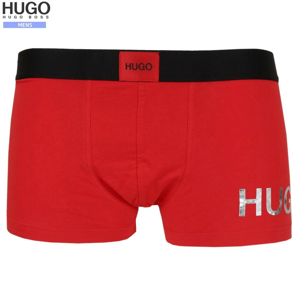 外箱ダメージ有 HUGO / HUGO BOSS ボクサーパンツ ヒューゴ ボス メンズ 下着 ブランド おしゃれ EXCITE コットン ストレッチ ローライズ 赤 24/7/1 040724【ネコポスで送料無料】