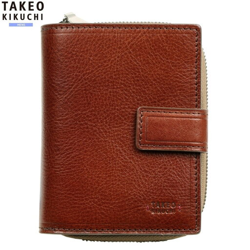 タケオキクチ 二つ折り財布 TAKEO KIKUCHI 25%OFF メンズ ブランド ギフト プレゼント 本革 ハンプトン キーケース付き 茶 24/7/4 260724 タケオキクチ 二つ折り財布 TAKEO KIKUCHI 25%OFF メンズ ブランド ギフト プレゼント 本革 ハンプトン キーケース付き 茶 24/7/4 260724